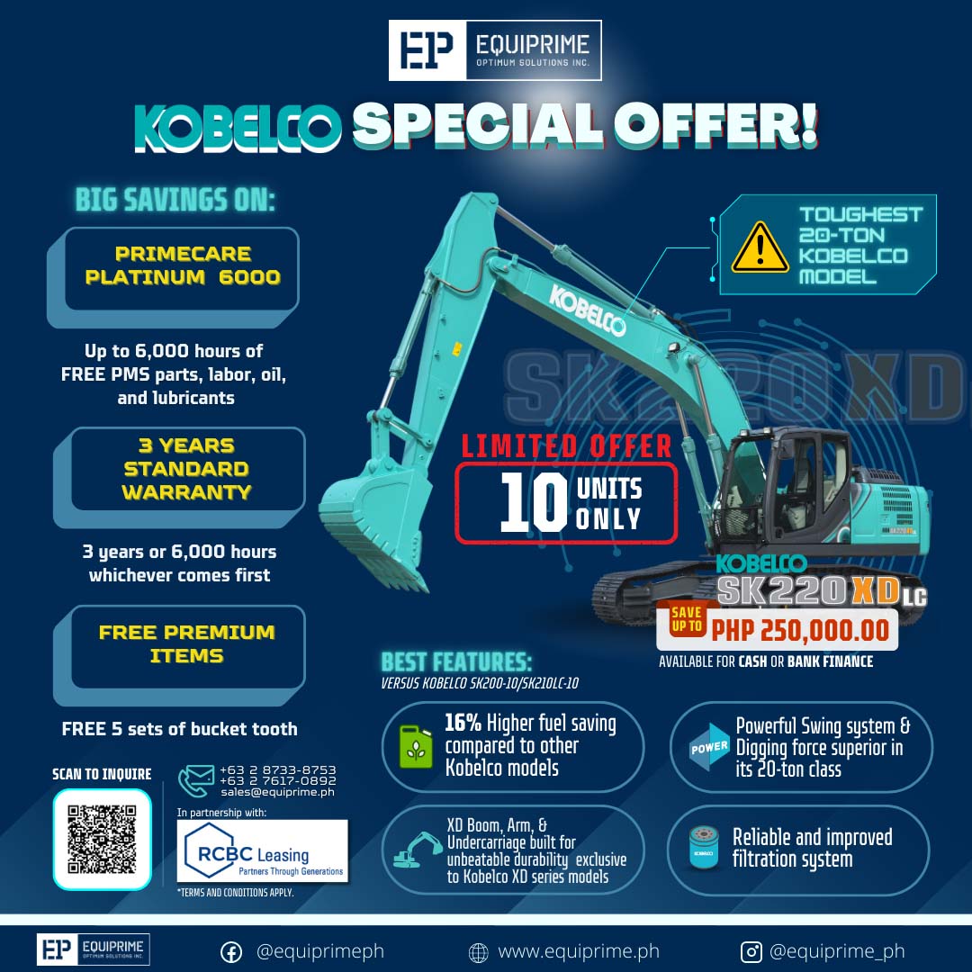 Kobelco Special Promo